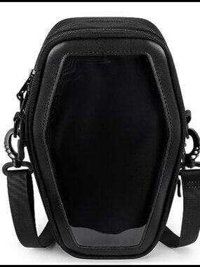 Ita Bag Coffin Crossbody Purse with Insert Gothic Pin Display Bag
